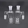 Mini capteur de cendres en verre 18.8mm 14mm vers le bas tige perc verre cendrier barboteur capteurs pour fumer