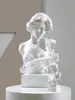 Nordic Character Sculpture Ambachten David Gips Statue Hars Art Avatar Wijnkast Thuis Woonkamer Decoratie Sketch 210607