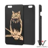 Custodie per telefoni resistenti ai graffi per iPhone 6s 7 8 Plus 11 12 Pro X XR XS MAX Legno naturale Nero PC Logo personalizzato Modello all'ingrosso