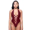 2021 Sexy One-Piece Swimsuit For Lady Bikini Pure Color Beach Wear Bathing Suit High Waist Swimsuits