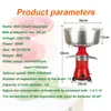 220V Electric Milk Centrifugal Separator 80l Degreasing Machine Household Cream Separator Automation Brand New