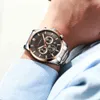Curren Top-Marke Luxus Männer Watch Quarz Mode Herren Uhren Wasserdichte Sport Armbanduhr Chronograph Uhr Relogio Masculino 210517