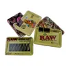 Heißer Verkauf Rolling Tray Cartoon Fach 180mm * 125mm Metallschale Metall Tabak Messing Platte Herb Handrecher für Raucherrohre