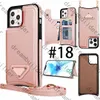 حالات هاتف أزياء لـ iPhone 15 Pro Max 14 15 Plus 13 12 11 14 Pro Max XR XSMax Shell Leather Leather Multi-Function Cover Walk