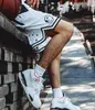 Spodenki sportowe męskie Casual Szybkoschnący Bieganie Luźne Graffiti Spodnie do koszykówki Letnie Plażowe Spodnie Plus Rozmiar Odzież