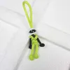 Cute Building block Keychain Biker helmet Pendant Keychain Braided Rope Paracord Buddy Bag Hanging Backpack Doll Toy G1019