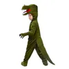 Traje de boneca mascote Novas fantasias de dinossauro para crianças Traje de Halloween T-rex Braquiossauro Raptor Macacão de pelúcia Purim Terno de festa para meninos Meninas