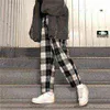 Drop Harajuku Platformy Spodnie dla kobiet Spodnie Streetwear Kobieta Harem Jesień Damska Przyczynowe Plus Rozmiar 211115