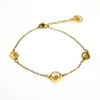 Charm Bracelets 2021 Trendy Gold Color Metal Accessories Bracelet For Women Jewelry Link Chain Adjustable Party Gift FB-002