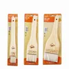 BBQ Tools Baking Oil Brush Wooden Handle Natural Wool Hair Baste Painting Tools