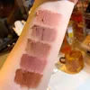 Lip Gloss 5 Cores Veludo Matte Batom Maquiagem Longa Duração À Prova D 'Água Castanha Vara Vermelho Líquido Coreano Cosmetic3513128