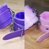 NXY SM SEX Vuxen leksaksspel Handbojor PU Läderbegränsningar Bondage Cuffs Rollspel Verktyg Leksaker för par 4 färger1220