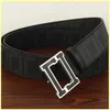 2022 Genuine Leather Belt Men Width 4.0cm Fashion Designer Belts Mens Black Buckle Letter Waistband Cintura Ceintures f for Women Grte
