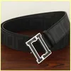 Echt lederen riem heren breedte 4,0 cm modeontwerper riemen heren zwarte gesp letter tailleband Cintura Ceintures f voor dames Grte A4LT X42Y X42Y