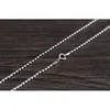 Veri e propri gioielli retrò con perline spesse 13 mm in argento sterling S925 con collana rotonda classica a forma di maglione