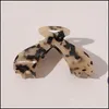 Klipp smycken smycken kreativ leopard marmor ättiksyra klor sköldpaddor