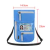 Outdoor Bags Hanging Neck Passport Bag Men Women Travel Multifunction Document Organizer ID Holder Protective Cover