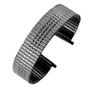 Cinturini per orologi Cinturino elastico premium 16MM Cinturino in acciaio inossidabile 18MM Senza fibbia Sostituzione in metallo 20MM Cinturino per orologio da polso 22MM Bracciale Hele22