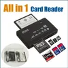 All-In-1 портативный все в одном Mini Card Reader Multi в 1 USB 2.0 карт памяти Reader DHL завод