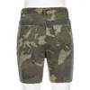 Cama de camuflagem de cintura alta para meninas verão vestuário mulheres moda fêmea harajuku fitness estiramento shorts streetwear 210415