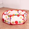 Spela Inomhus Husdjur Staket Hus Ocean Ball Playhouse Pit Pool Cat Små Stora Hundar Spel Playpen För Hamster Pig Tillbehör Game Tent Animal