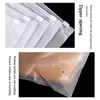 Travelling Storage Bag Frosted Plastic Reclosable Zipper Package Bags Reusable Packaging Pouch for Gift Clothes Jewelry