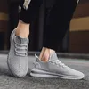 Atacado desporto homens funcionando sapatos moda homens branco preto marrom cinza respirável casual ao ar livre jogging andando