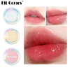 Fit Färger 3 Färg Honung Friska Jelly Lips Film Transparent Fine Flash Temperatur kontrollerad missfärgning Fuktgivande Läppvårdsmask