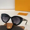 Neue moderne minimalistische Mädchen-Sonnenbrille, süßer und cooler Stil, Damen-Sommer-Anti-UV-Brille, Luxus-Designer-Boutique-Mode-Sonnenbrille Z2195E