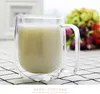 300ML Double Layer Glass Beer Mugs Heat-resistant Glass Coffee Cup Transparent Drinkware Drink Office Simple Style High Quality Mug