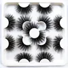 7 Pairs 25mm fake Eyelashes 100% 3D Mink Eyelash Dense Natural Dramatic Volume Extension False lashes