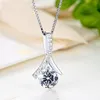 Pendant Necklaces Bonus Daughter Necklace For Women Fashion Mother Femal Heart Jewelry Christmas Birthday Gifts