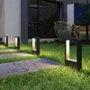 Gazonlampen Outdoor Garden Pillar Light 10W COB LED Post Lamp Waterdichte aluminium Stand Villa Courtyard Landscape Bollards