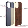 Przypadki do Samsung Galaxy S21 Ultra Plus Fe Coque Bamboo Drewno Wzór skórzany osłona luksus7069693