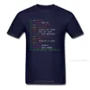 Monday Programmer T-shirt Śmieszne ubrania Geek Chic Mężczyźni Topy mówiąc Tshirt Bawełniane Tees Czarne T Koszulki Przyjazd 210716