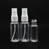 1500 pcs / lote 30ml viajar transparente plástico atomizador de perfume frasco de spray