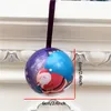 Arbre de Noël Rond Boule De Fer Décorations De Noël Dessin Animé Mini Boîte De Bonbons Suspendu Père Noël Cadeau D'anniversaire Ornement Articles De Fête BH4862 WLY