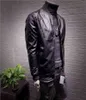 Autumn Leather Jacket Man Plein Skull Korean Style Slim Leather Clothes Trend Cool Street Clothes Hip Hop Thin Jacket Pu Coat 220115