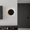 Vägglampa JMZM LED med Touch Switch Bedroom Bedside Sconce Light Inomhus trappa Belysning Fixture Järn och Akryl Enkelhet