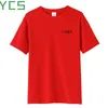 T-shirts T-shirts Män DIY Custom Logo Po Text Skriv ut T-tröja Din egen design Tshirt Skräddarsy personlig man / kvinnlig Tshirts Company
