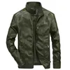 Jackets para hombres Hombres Autumn Wind Winter Chaqueta de cuero Cubririo retro Motocicleta Cálida PU para ropa My497