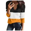 Women's Blouses & Shirts Womens Fashion Sexy Blouse Casual Patchwork V Neck Daily Holiday Shirt Tops Blusas De Mujer Vetement Femme 2021