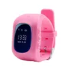 Reloj inteligente KAREA Q50 Reloj de pulsera para niños GSM GPRS Localizador Rastreador Antipérdida Smartwatch Child Guard como regalo de Navidad 220R7764725