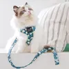 Cat Collars & Leads Vest-style Harness Durable Leash Outing Supplies Accessories Small Dog