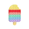 Factory Outlet Color Silicone Decompression Toy Ice Cream Strawberry Milking Toys Kids Educational Toys Free DHL