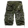 Zomer groot formaat 29-40 losse heren militaire vracht shorts leger camouflage 210713