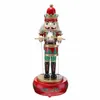 32 CM Houten Guard Notenkraker Soldaat Speelgoed Muziekdoos Kerstversiering Xmas Gift