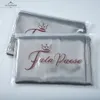 12 Colors Silky Satin Pillow Case Solid High Quality Skin Care Pillowcover Hair Anti Queen King Full Size Individual Package HK0001