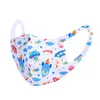 Enfant coton masque dessin animé motif d'impression coloré anti-poussière respirant crème solaire lavable filles garçons masques concepteur enfants masque facial