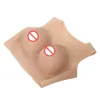 O peito de silicone realista forma mamas intensificadores enormes peitos falsos boobs crossdresser para drag queen travesti transgênero Sissy cosplay8858331